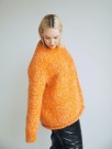 CD01-04 Viljes Genser Pus Multi Popkorn Oransje thumbnail