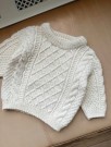 Pk177 Moby Sweater baby (oppskrift) thumbnail