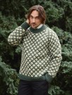2511-3 Christmas tree sweater Fritidsgarn  thumbnail