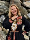 Bunadstrikk Oddny tilpasset Vest-Telemarkbunaden Finull thumbnail