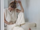 Fuzzy vest (oppskrift) papir Tove Lindtein thumbnail