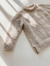 Woolly Sweater STRIKKEPAKKE Jord Clothing KOS lys beige thumbnail