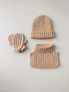 Enkelt Ribbsett Woolly 112 Peach Strikkepakke thumbnail
