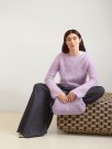 2602-4 Lyra Sweater Ballerina Chunky mohair Lavender thumbnail