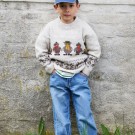 Rauma Garn Flåklypa genser (oppskrift) papir thumbnail