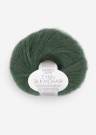 Tynn silk mohair Dyp Skoggrønn 8581 thumbnail