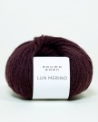 Lun Merino Mørk burgunder - 42 thumbnail