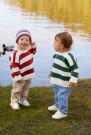 481 Tobbengenser babygarn korall  thumbnail
