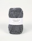 3-tråds strikkegarn Mørk grå melert - 105 thumbnail