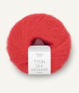 2308-2 Stella Neck Alpakka Ull og Tynn Silk Mohair POPPY thumbnail