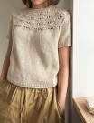 LeKnit Noomi Tee Line Almond Strikkepakke thumbnail