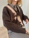 LeKnit Chunky Mouline cardigan (oppskrift) papir thumbnail