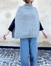 LeKnit Darcy Cape Sunday Tynn silk mohair Lys grå thumbnail