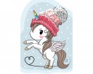 Little unicorn on the rink - Diamond Painting DE7087 thumbnail