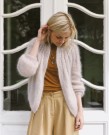 Sunday Cardigan Mohair Edition Lys beige Strikkepakke thumbnail