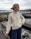 PetiteKnit Saga Sweater Atlas Milk melange thumbnail
