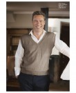 2136-5 Tjommi-vest herre Alpaca Liten Storm Strikkepakke thumbnail