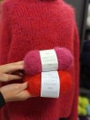 2409-6 Noa Sweater Ballerina Chunky Mohair og Børstet Alpakka RØD thumbnail