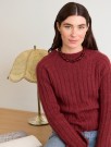 2602-7 Elva Sweater (oppskrift) papir thumbnail