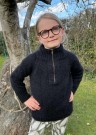 Zipper Sweater Junior Oppskrift PetiteKnit thumbnail