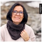 Marte Helgetun Krystallsjal i REN cashmere (oppskrift) thumbnail