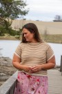 341-5 Latedagertopp | Petunia | Strikkepakke Rauma Garn thumbnail