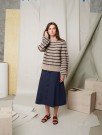 298-3 Lindas stripegenser | Alpakka Lin | Strikkepakke Rauma Garn thumbnail