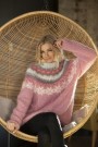 1909-2 Nova genser rosa | Mohrino | Strikkepakke thumbnail