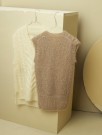 375-1 Novas flettevest dame Tjukk Mohair Myrull thumbnail