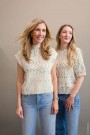 Popcorn Tee Popcorn Lana Grossa og Primo tynn silk mohair  thumbnail