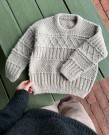 Ingrid Sweater Junior Strikkepakke Peer Gynt Marsipan thumbnail
