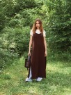 2507-2a Emerson Dress Sunday og Tynn silk mohair Dark fudge thumbnail