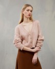 441 Malva jakke Lamull og Alpakka Lin Rosa sky Strikkepakke thumbnail