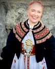 Anita tilpasset Åmlibunaden Bunadstrikk  thumbnail