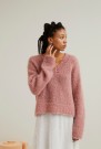 427-7 Kelly kosegenser Tjukk Mohair Rosa Bris  thumbnail