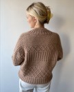 Pk155 Ingrid Sweater Double Sunday Lys Nougat og Tynn Silk Mohair Lys Eikenøtt Strikkepakke thumbnail
