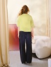 2502-6 Ivy tee Ballerina chunky mohair Lime punch thumbnail