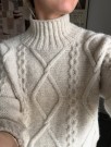 PetiteKnit Saga Sweater Atlas Milk melange thumbnail