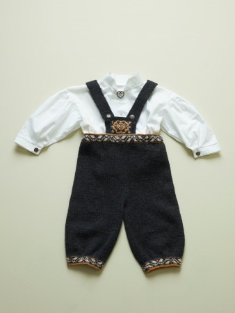 372-1 Rosenikkers Babygarn KOKSGRÅ