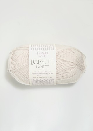 Sandnes Garn BABYULL LANETT Kitt 1015