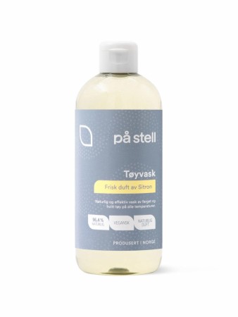 PåStell Tøyvask sitron