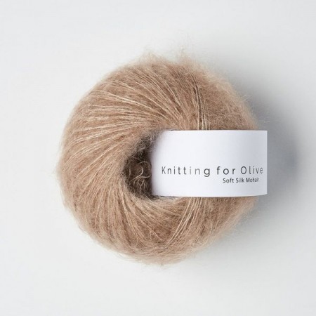 Knitting for Olive Soft Silk Mohair - Rose Clay / Rosa Ler