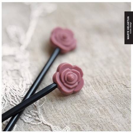 Maskestoppere Rose 2 stk