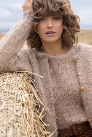 CP-33 Dahlia | Fnugg Olava | Strikkepakke Camilla Pihl
