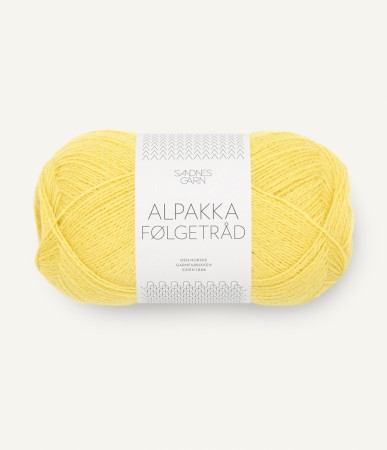 ALPAKKA FØLGETRÅD LEMON 9004