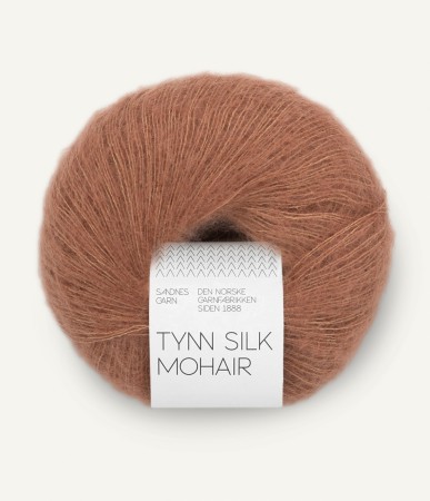 Tynn Silk Mohair Mocha mousse 3342