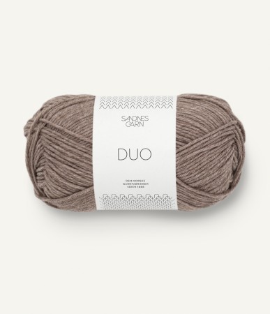 Sandnes Garn DUO Mørk beige 2652