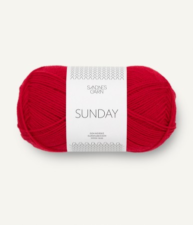 4219 SUNDAY - rød