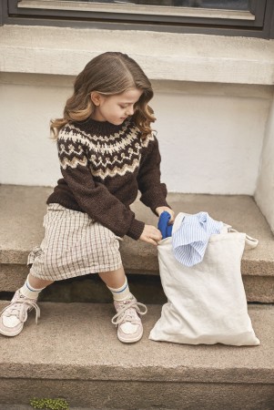 T76-2 Tinde barnegenser (oppskrift) papir