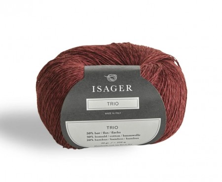 Isager Trio 1 Bordeaux